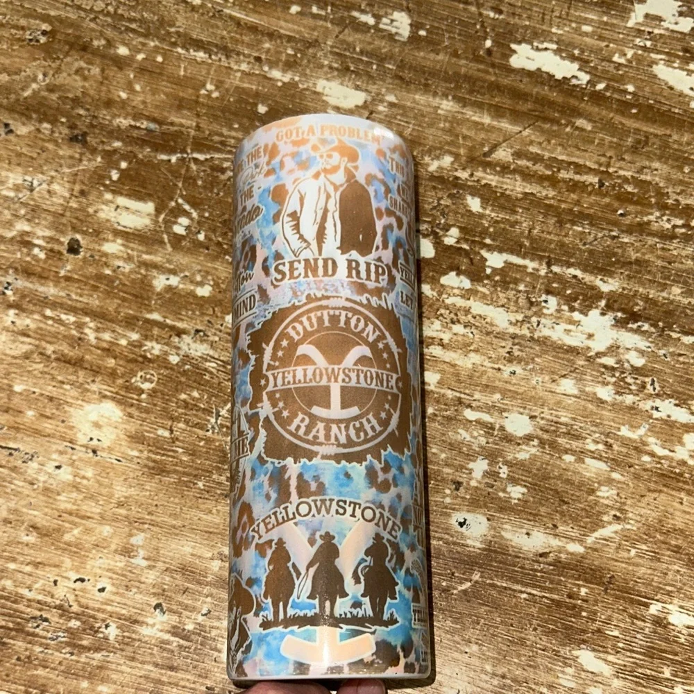 Yellowstone Ranch Tumbler | Stainless Steel | Like New *unbranded